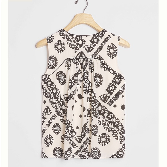 ANTHROPOLOGIE Silk Blouse - Picture 3 of 6